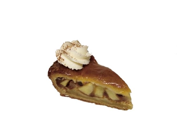 Appelpunt met slagroom